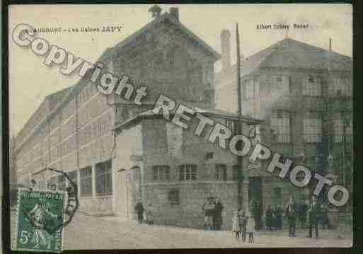 Ville de BEAUCOURT Carte postale ancienne